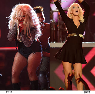 Christina Aguilera perdió peso gracias al Reiki